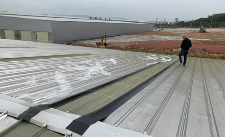 枣阳厂房屋面防水维修案例